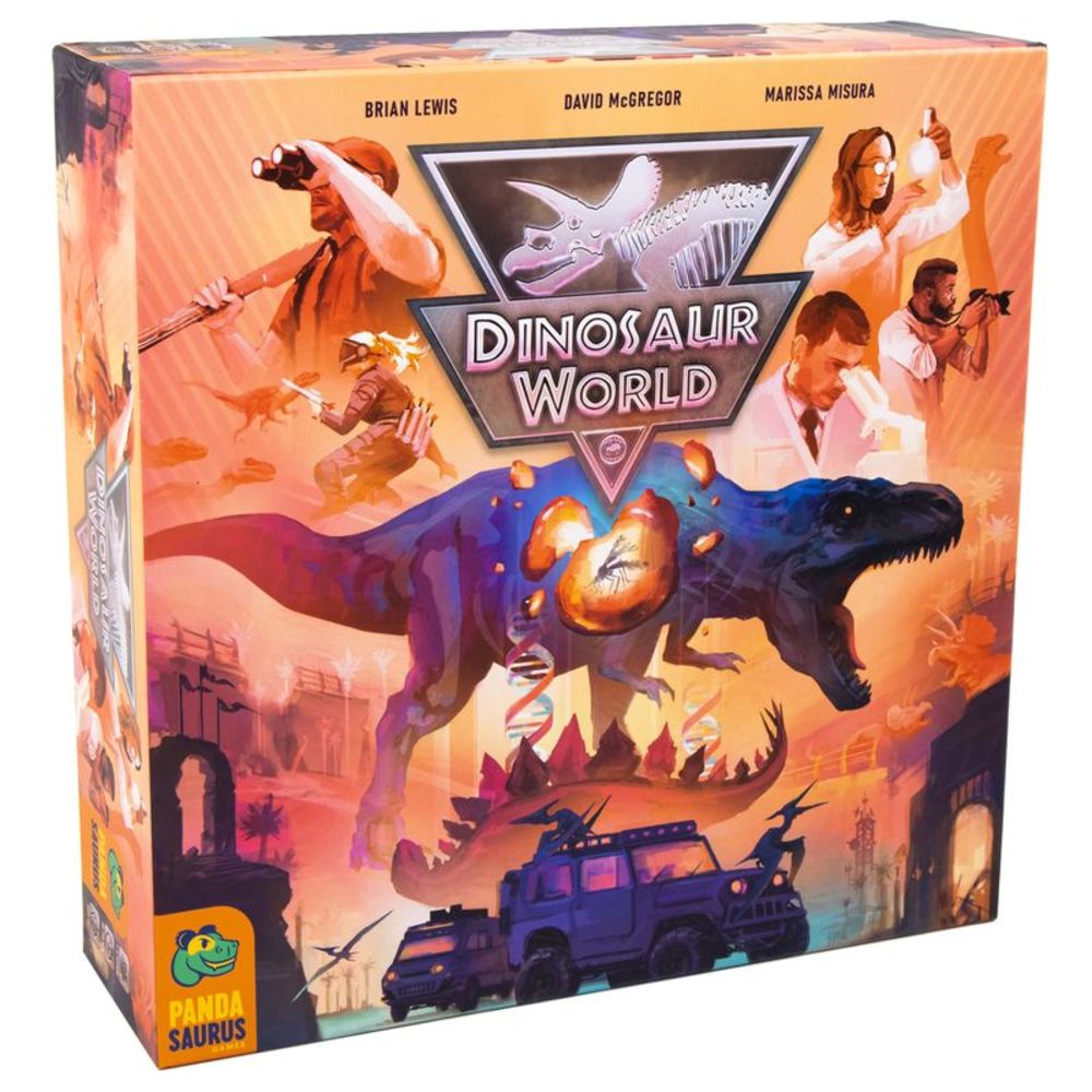 Dinosaur World Strategy Board Game